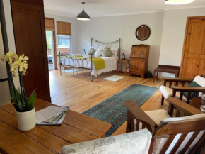 Ixia studio-Serene, solar, pet friendly, garden and valley views